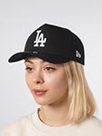 Бейсболка NEW ERA арт. 60675531 Los Angeles Dodgers MLB (черный)
